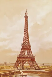 Der Eiffelturm, 1889